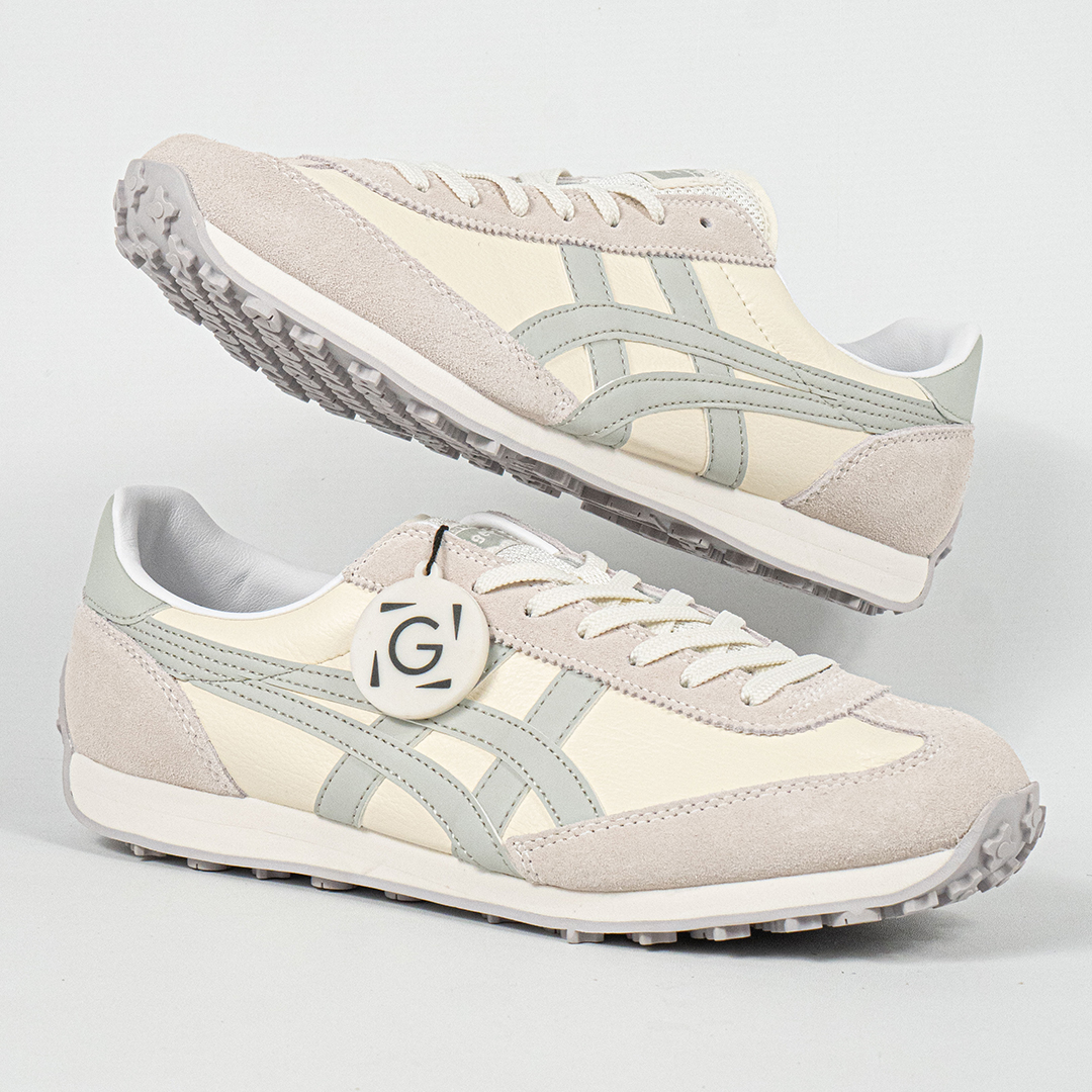 Sepatu Onitsuka Tiger EDR 78 Grey Oyster Cream Unisex Sneakers Casual Authentic