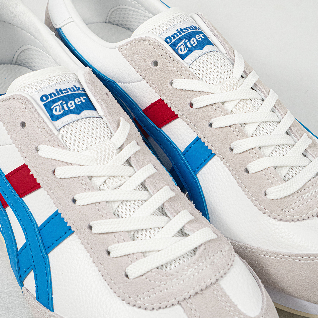 Sepatu Onitsuka Tiger EDR 78 White Directoire Blue Red Unisex Sneakers Casual Authentic - Image 2