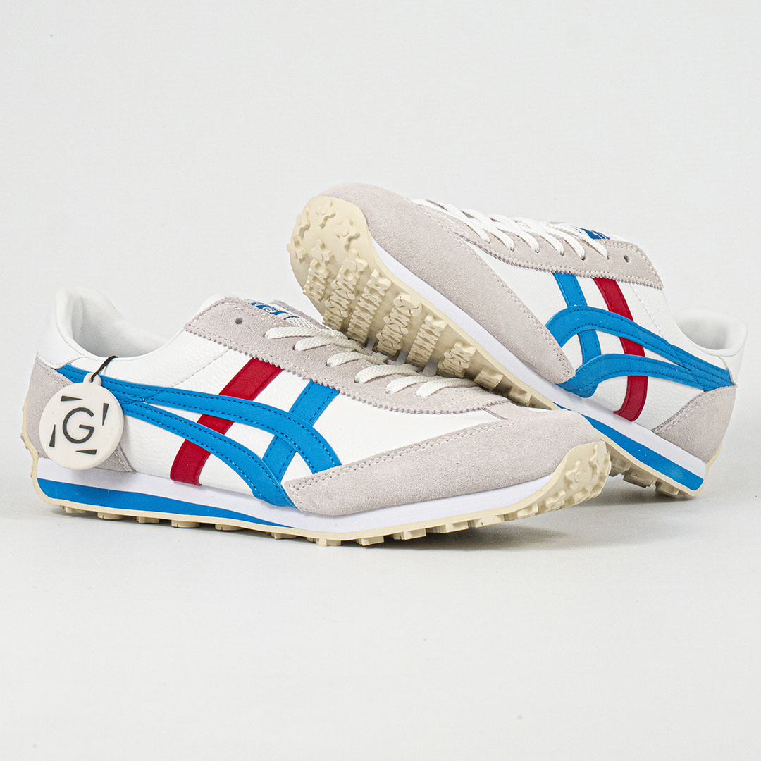 Sepatu Onitsuka Tiger EDR 78 White Directoire Blue Red Unisex Sneakers Casual Authentic - Image 4