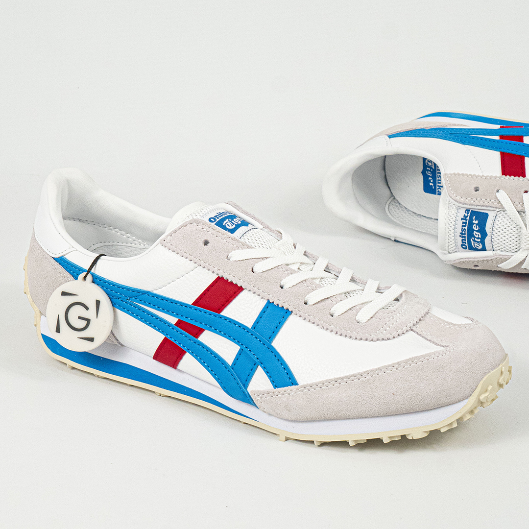 Sepatu Onitsuka Tiger EDR 78 White Directoire Blue Red Unisex Sneakers Casual Authentic - Image 3