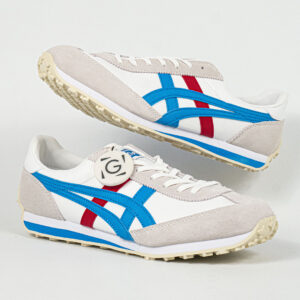 Sepatu Onitsuka Tiger EDR 78 White Directoire Blue Red Unisex Sneakers Casual Authentic