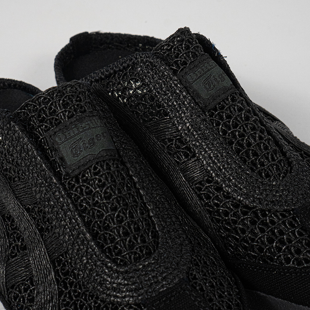 Sepatu Onitsuka Tiger Mexico 66 Sabot Black Allblack Unisex Sneakers Casual Authentic - Image 2