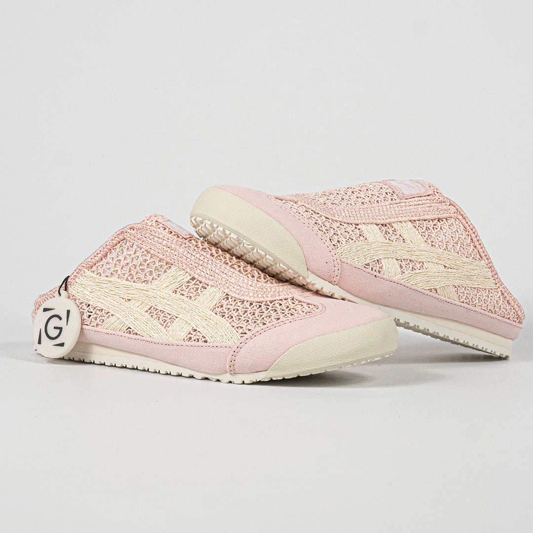 Sepatu Onitsuka Tiger Mexico 66 Sabot Cream White Unisex Sneakers Casual Authentic - Image 4