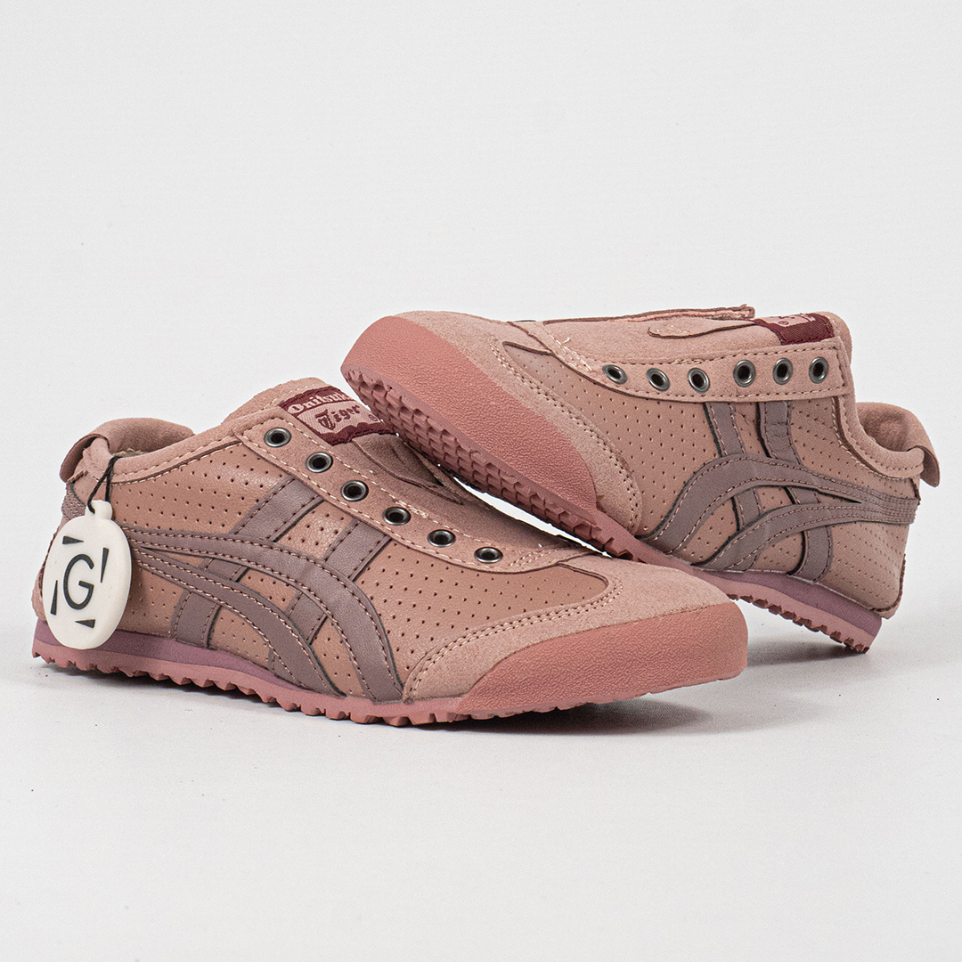 Sepatu Onitsuka Tiger Mexico 66 Slip On Perforated Unisex Sneakers Casual Authentic - Image 4