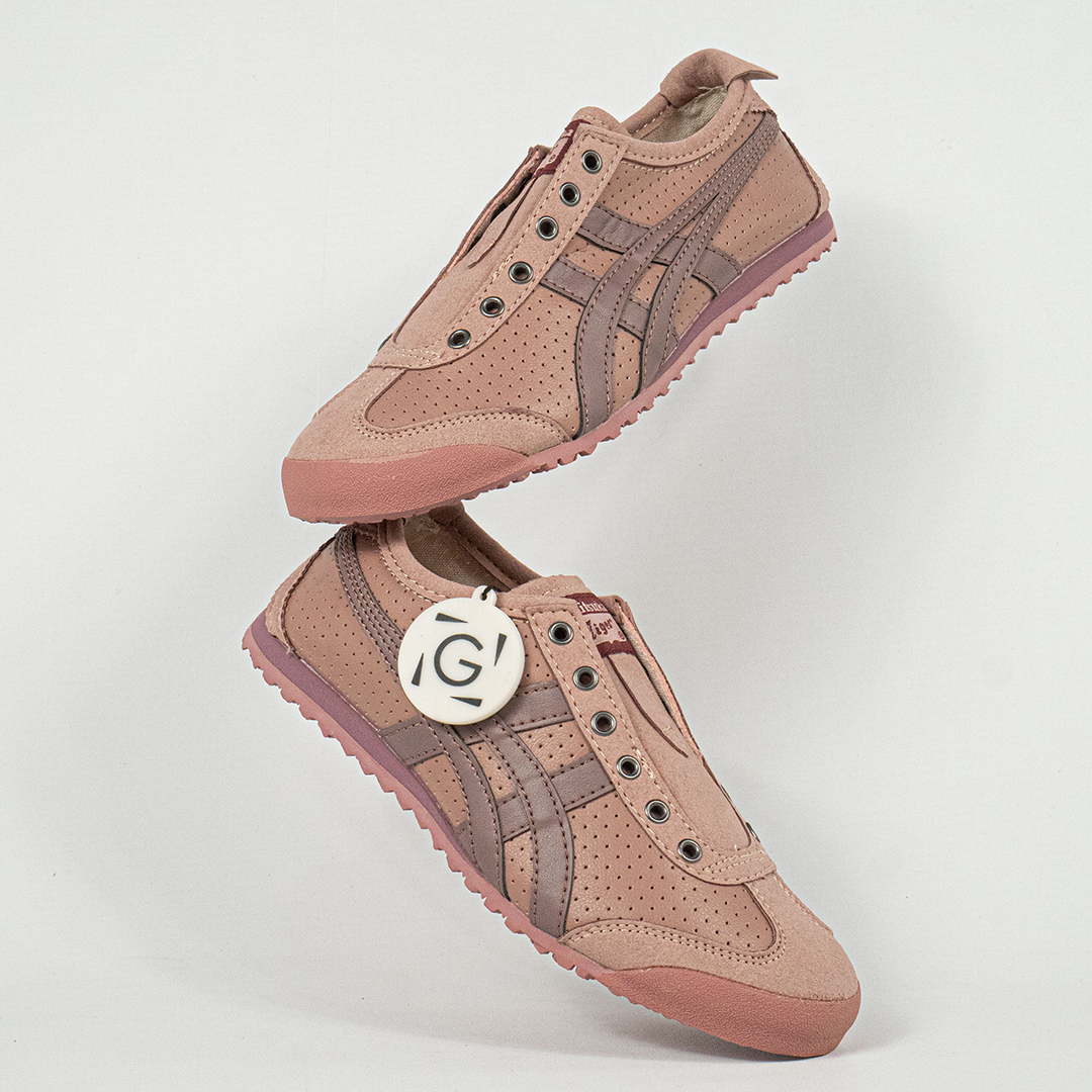 Sepatu Onitsuka Tiger Mexico 66 Slip On Perforated Unisex Sneakers Casual Authentic - Image 5