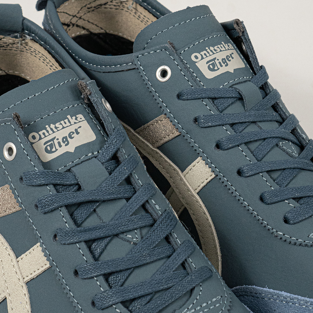 Sepatu Onitsuka Tiger Mexico 66 Suede Blue White Unisex Sneakers Casual Authentic - Image 2