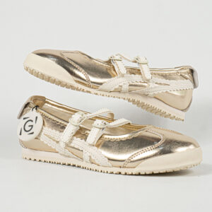 Sepatu Onitsuka Tiger Mexico TGRS TIGRESS Classic Champagne Cream Unisex Sneakers Casual Authentic