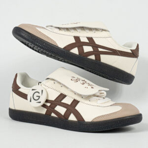 Sepatu Onitsuka Tiger Mexico Tokuten Cream Brown Stay With Me Unisex Sneakers Casual Authentic