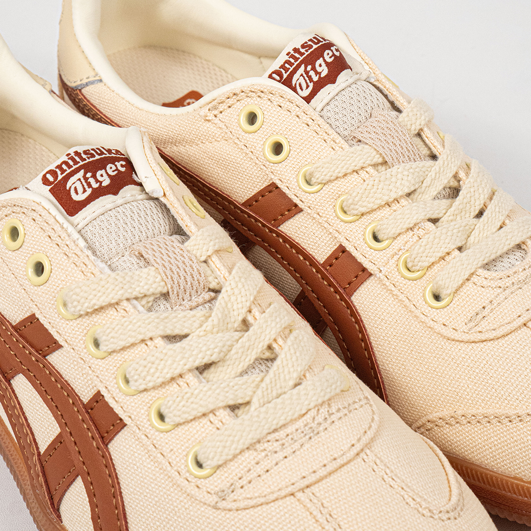 Sepatu Onitsuka Tiger Mexico Tokuten Cream Caramel Unisex Sneakers Casual Authentic - Image 2