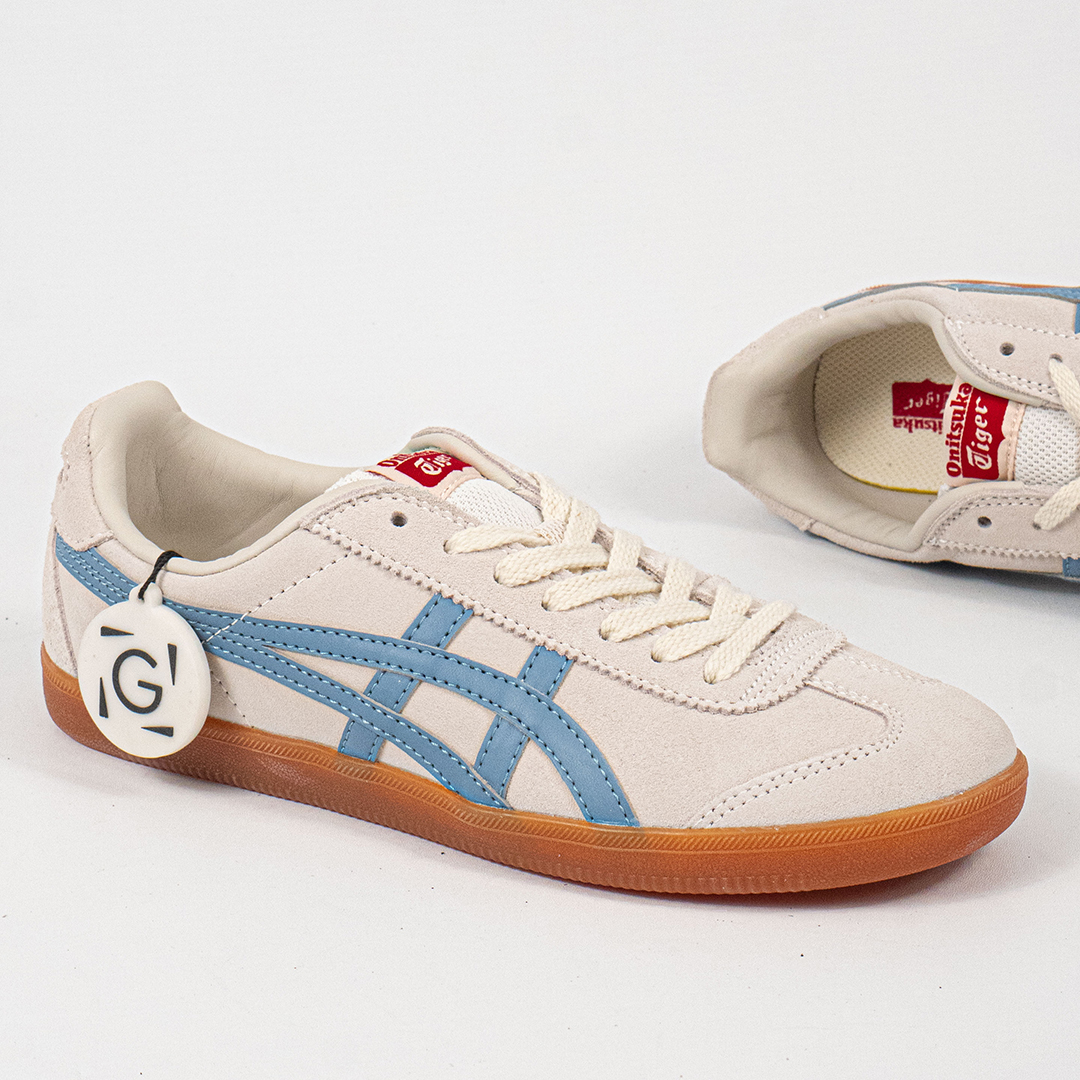 Sepatu Onitsuka Tiger Mexico Tokuten Sky White Blue Gum Unisex Sneakers Casual Authentic - Image 3