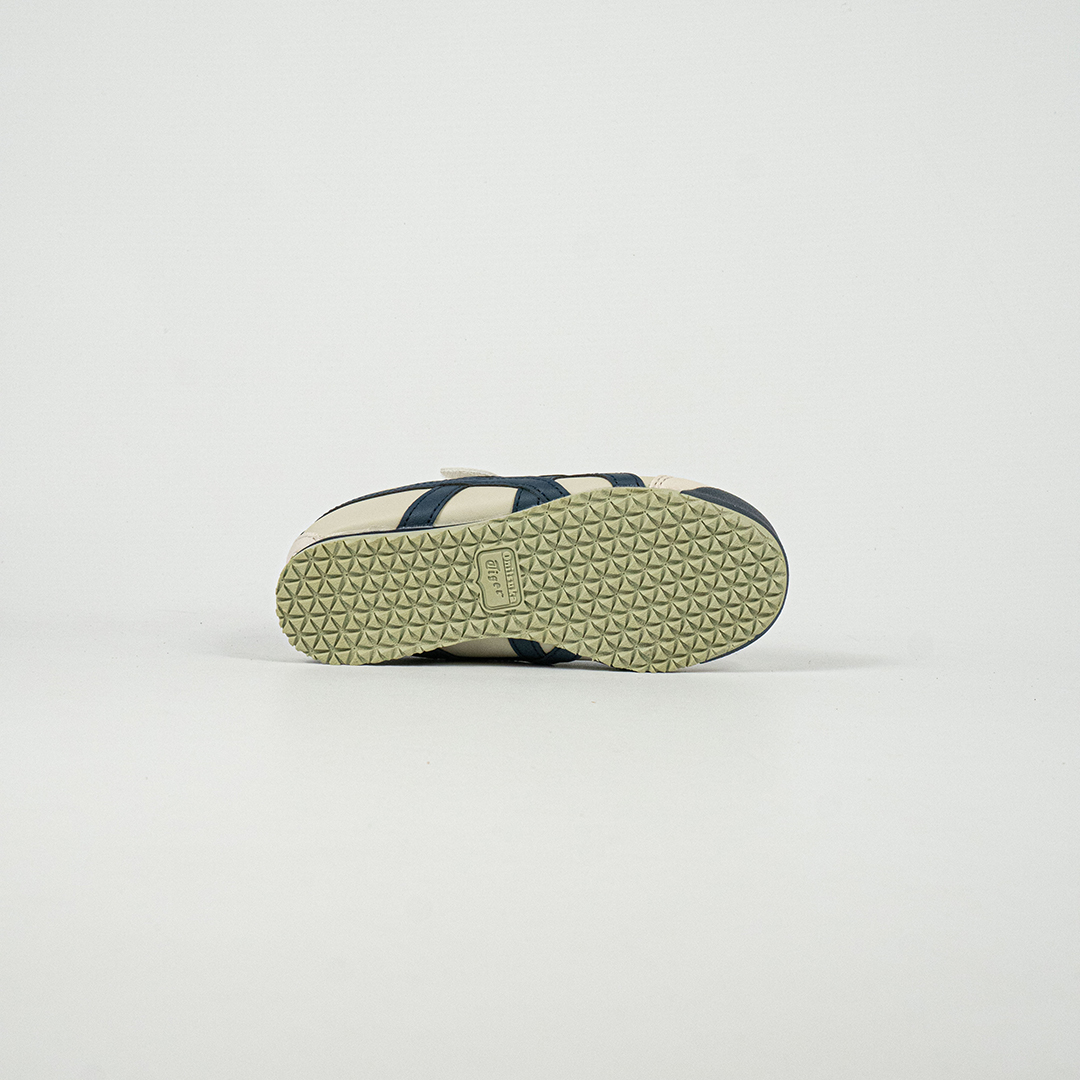 Sepatu Onitsuka Tiger Mexico 66 Deluxe Birch Peacoat Navy Sneakers Casual Authentic - Image 3