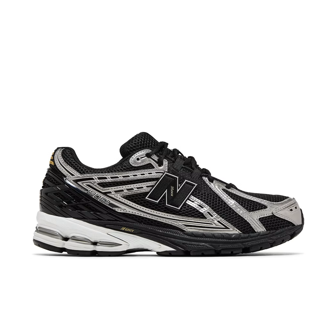 Sepatu New Balance NB 1906R Black Dark Silver Metallic Grey Sneakers Casual Gym Outdoor Indoor Running Olahraga Authentic