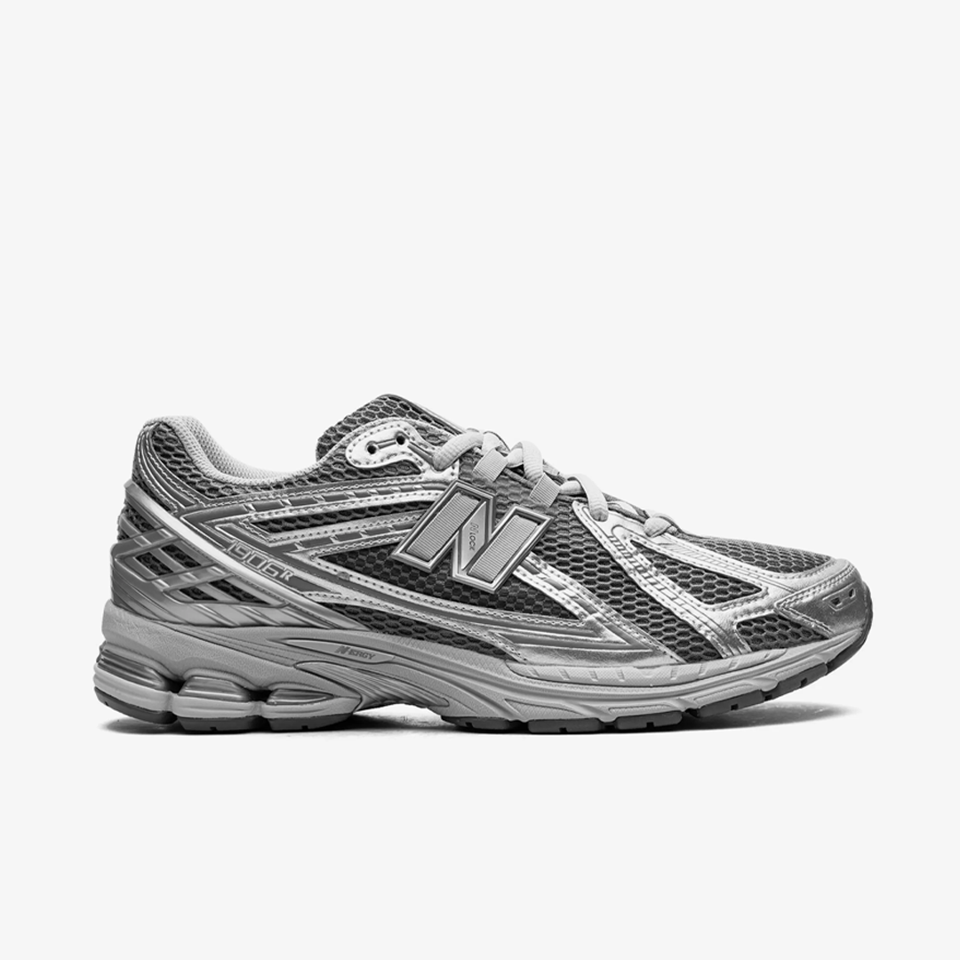 Sepatu New Balance NB 1906R Harbor Grey Silver Metallic Sneakers Casual Gym Outdoor Indoor Running Olahraga Authentic