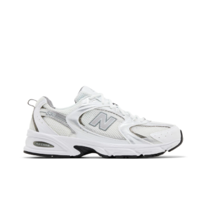Sepatu New Balance NB 530 White Silver Metallic Grey Sport Shoes Olahraga Authentic