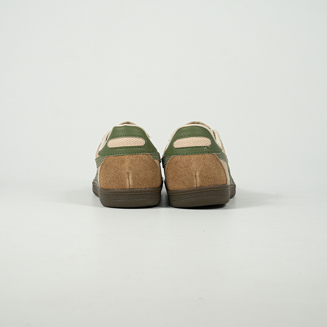 Sepatu Onitsuka Tiger Mexico Tokuten Beige Green Unisex Sneakers Casual Authentic - Image 4