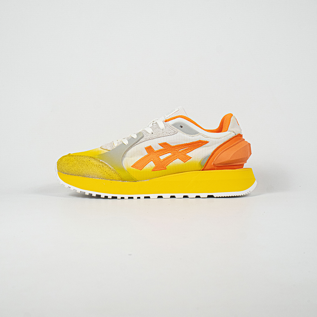 Sepatu Onitsuka Tiger Moage CO Beige Yellow Orange Monaco Unisex Sneakers Casual Authentic - Image 2