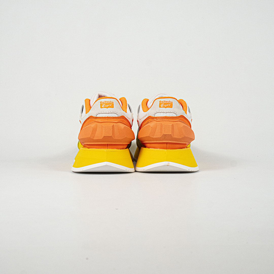 Sepatu Onitsuka Tiger Moage CO Beige Yellow Orange Monaco Unisex Sneakers Casual Authentic - Image 4