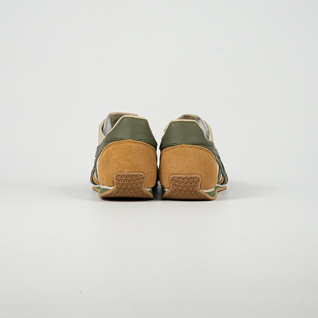 Sepatu Onitsuka Tiger Runspark Beige Olive Green Mustard Yellow Unisex Sneakers Casual Authentic - Image 4