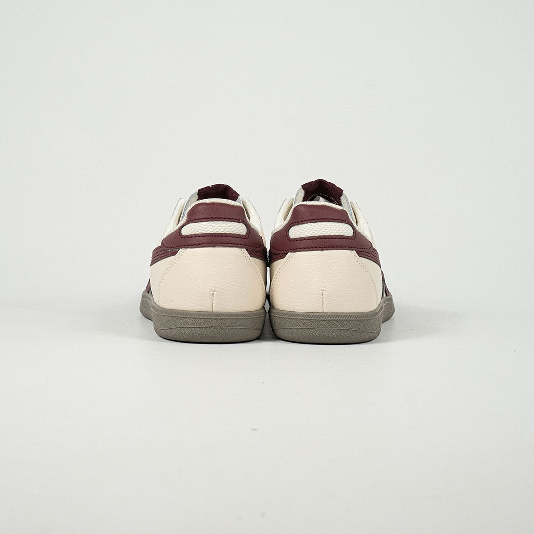 Sepatu Onitsuka Tiger Tokuten White Burgundy Red Grey Unisex Sneakers Casual Authentic - Image 4