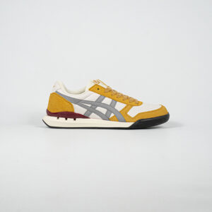 Sepatu Onitsuka Tiger Ultimate 81 EX Tan Yellow Grey Sneakers Casual Authentic