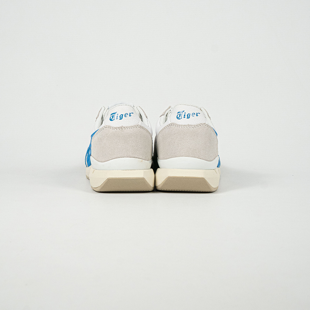 Sepatu Onitsuka Tiger Ultimate 81 EX White Directoire Blue Red Sneakers Casual Authentic - Image 4
