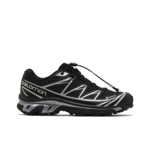 Sepatu Salomon XT-6 GORE-TEX Black Silver Shoes Authentic