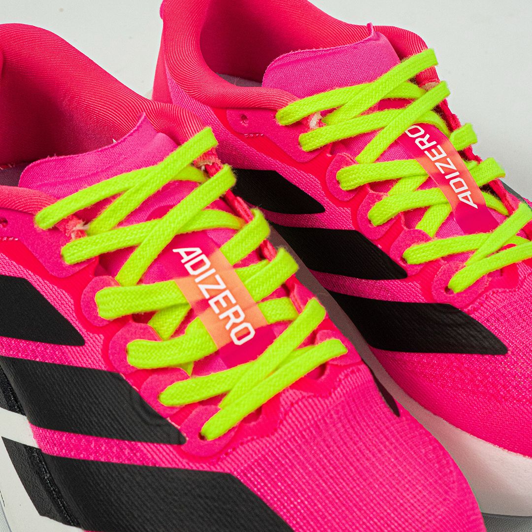 Sepatu Adidas Adizero EVO SL Lucid Pink Black Sneakers Casual Gym Outdoor Indoor Running Olahraga Authentic - Image 2