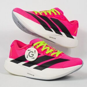 Sepatu Adidas Adizero EVO SL Lucid Pink Black Sneakers Casual Gym Outdoor Indoor Running Olahraga Authentic