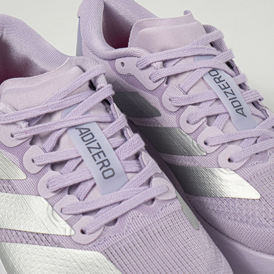 Sepatu Adidas Adizero EVO SL Purple Lilac Sneakers Casual Gym Outdoor Indoor Running Olahraga Authentic - Image 2