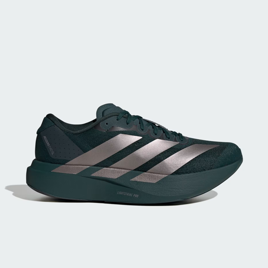 Sepatu Adidas Adizero EVO SL Aurora Ivy Silver Green Casual Olahraga Outdoor Indoor Running Sneakers Authentic
