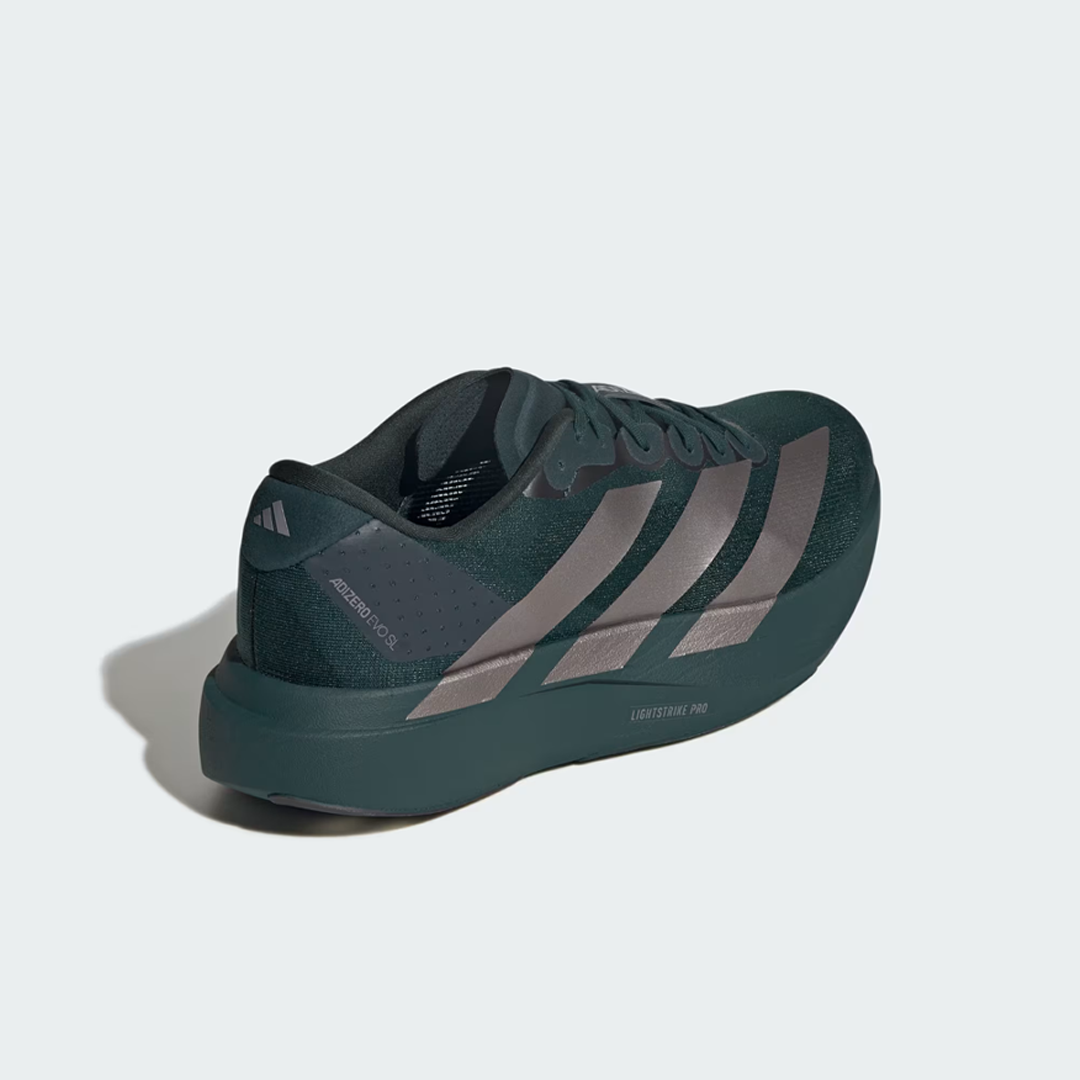 Sepatu Adidas Adizero EVO SL Aurora Ivy Silver Green Casual Olahraga Outdoor Indoor Running Sneakers Authentic - Image 5