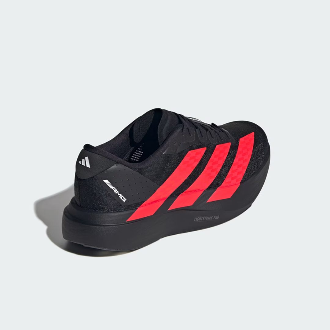 Sepatu Adidas Adizero EVO SL x Mercedes AMG Black Lucid Red Casual Olahraga Outdoor Indoor Running Sneakers Authentic - Image 5