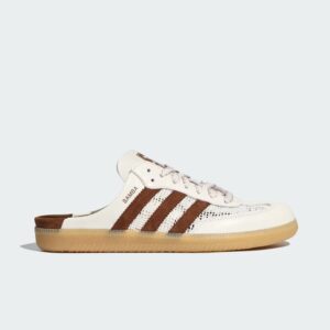Sepatu Adidas Samba OG Mule Beige Brown Casual Wanita Pria Indoor Outdoor Sneakers Authentic