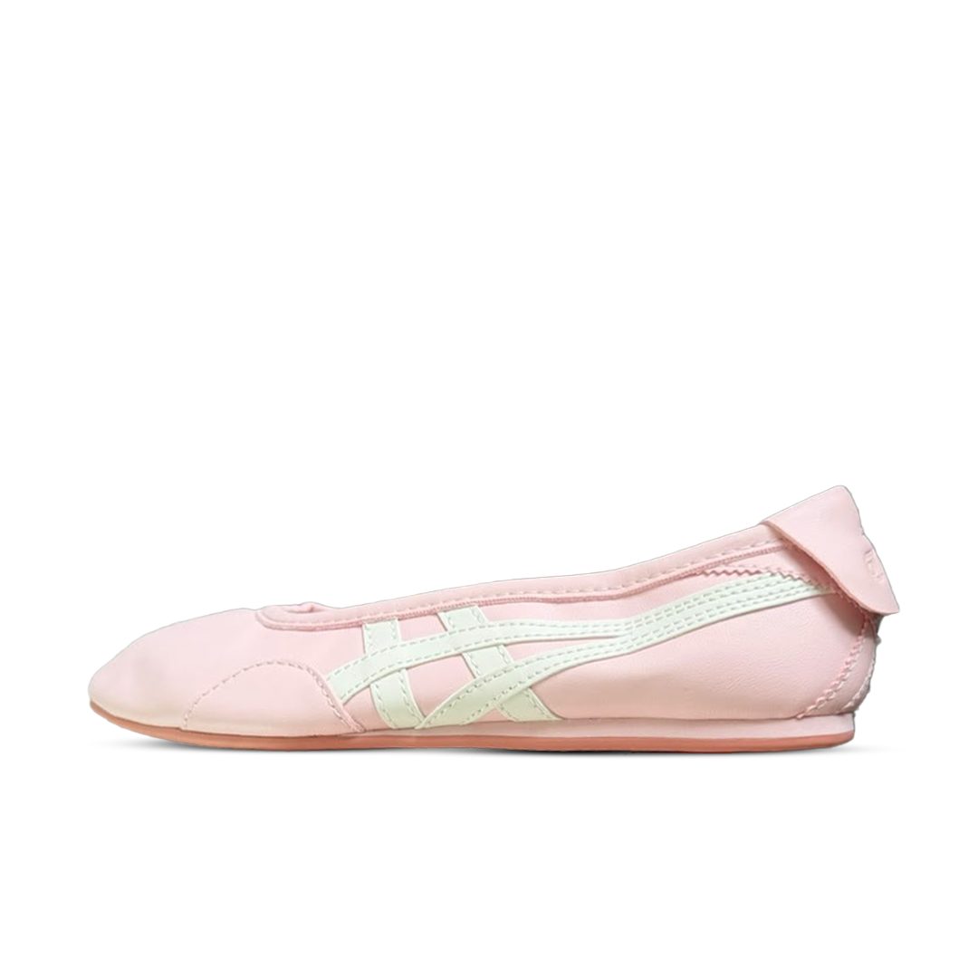 Sepatu Onitsuka Tiger Gymnarina Pink White Women Casual Wanita Indoor Outdoor Sneakers Authentic - Image 2