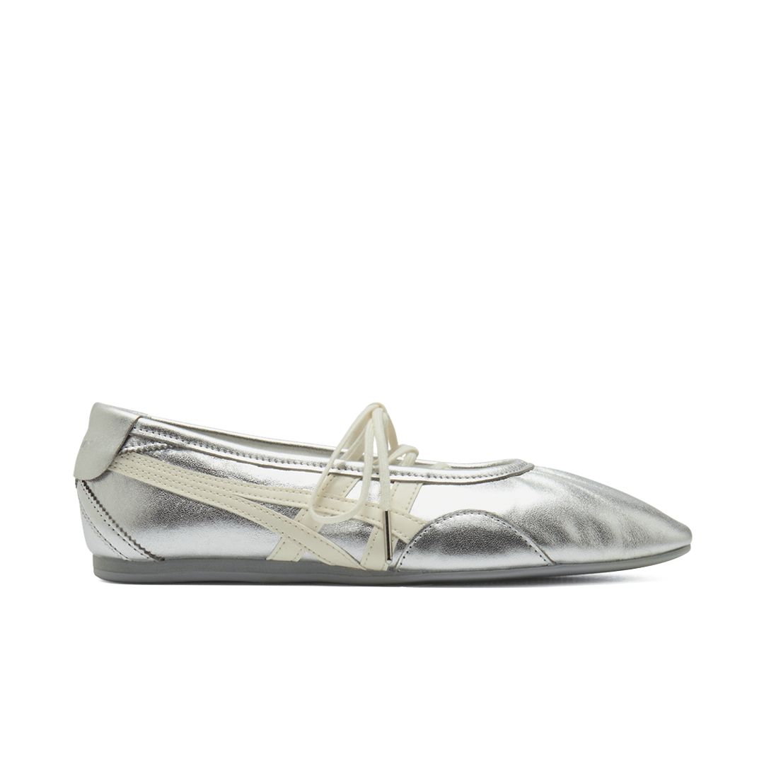 Sepatu Onitsuka Tiger Gymnarina Rose Silver Cream Women Casual Wanita Indoor Outdoor Sneakers Authentic