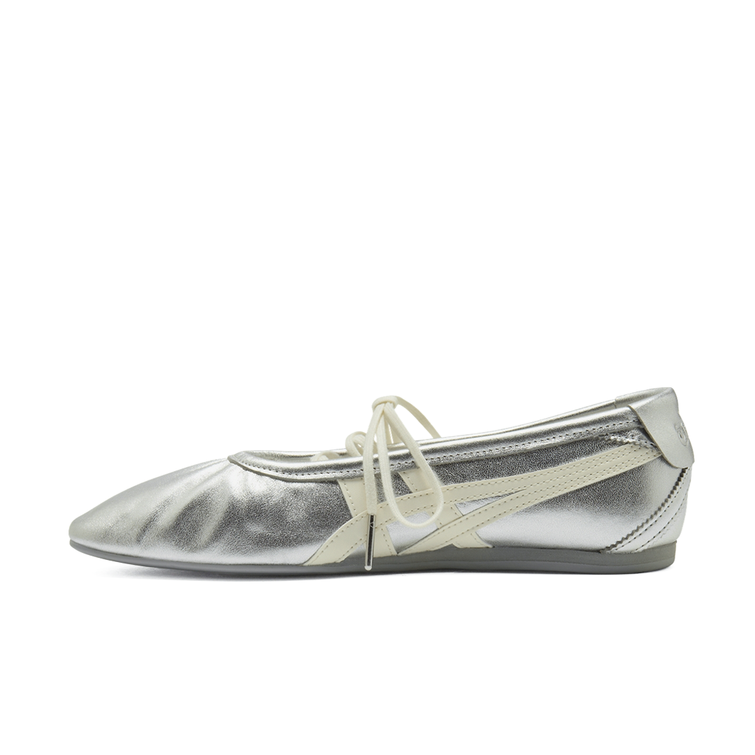 Sepatu Onitsuka Tiger Gymnarina Rose Silver Cream Women Casual Wanita Indoor Outdoor Sneakers Authentic - Image 2
