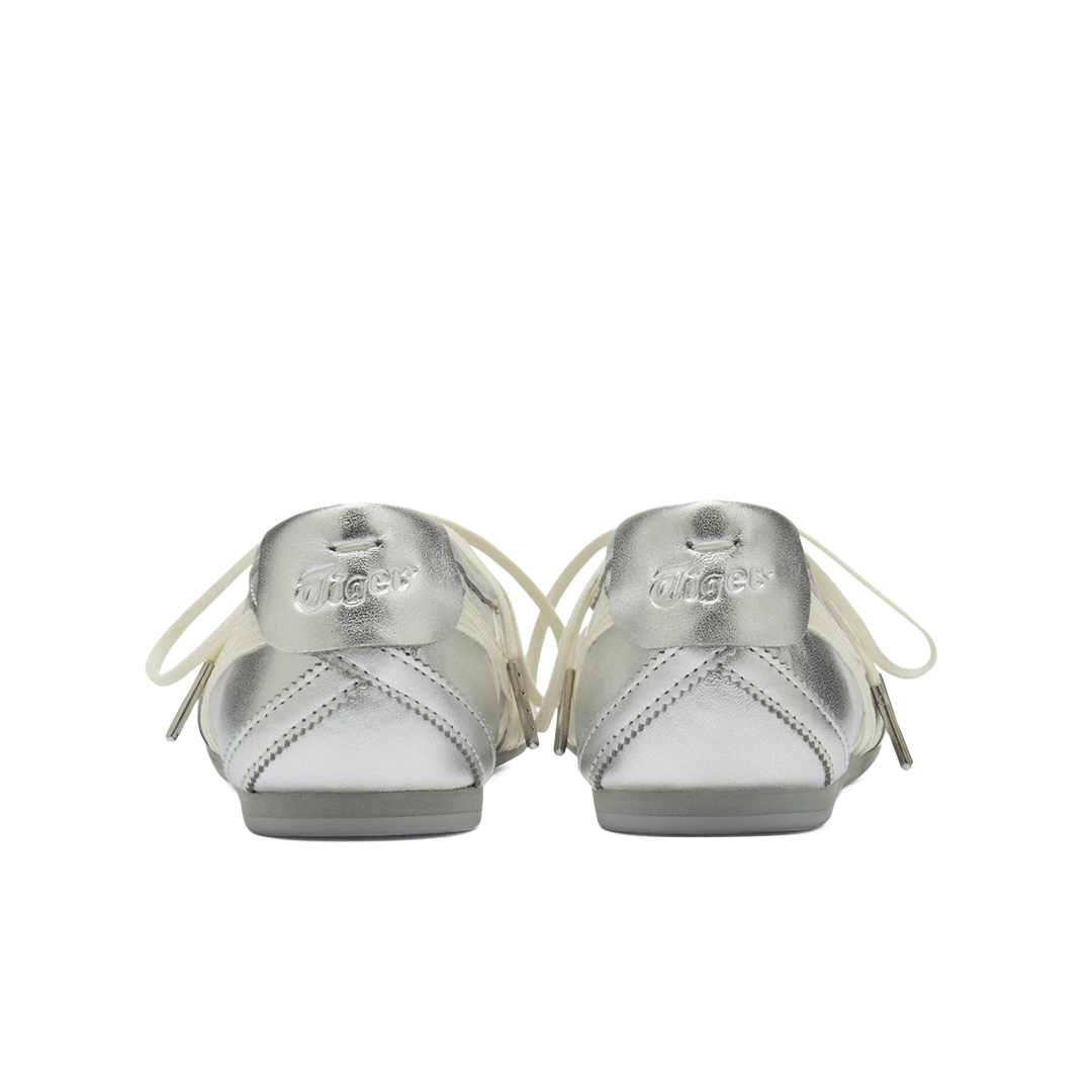 Sepatu Onitsuka Tiger Gymnarina Rose Silver Cream Women Casual Wanita Indoor Outdoor Sneakers Authentic - Image 5