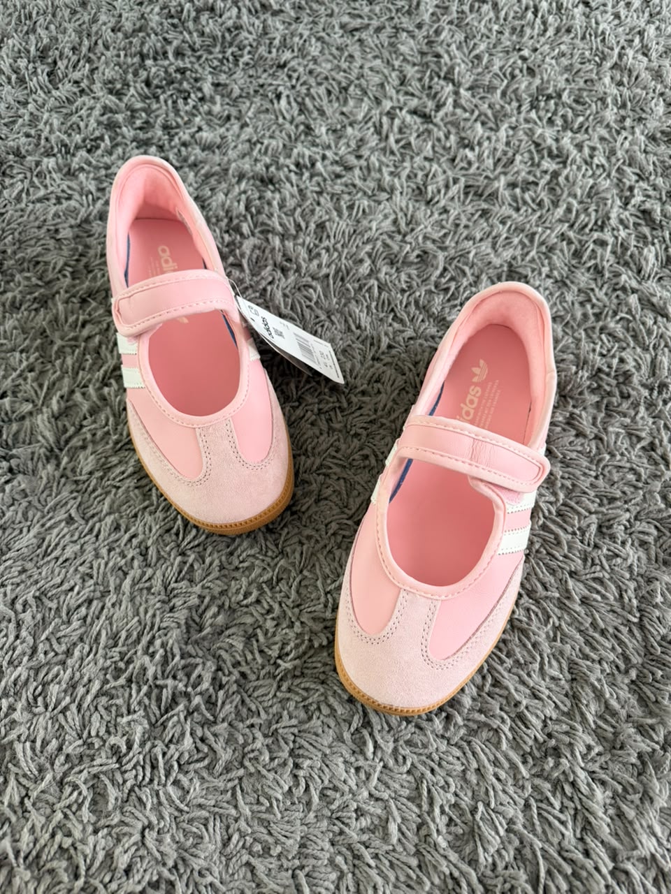 Sepatu Adidas Samba Jane Sandy Pink Matte Gum Casual Sneakers Authentic
