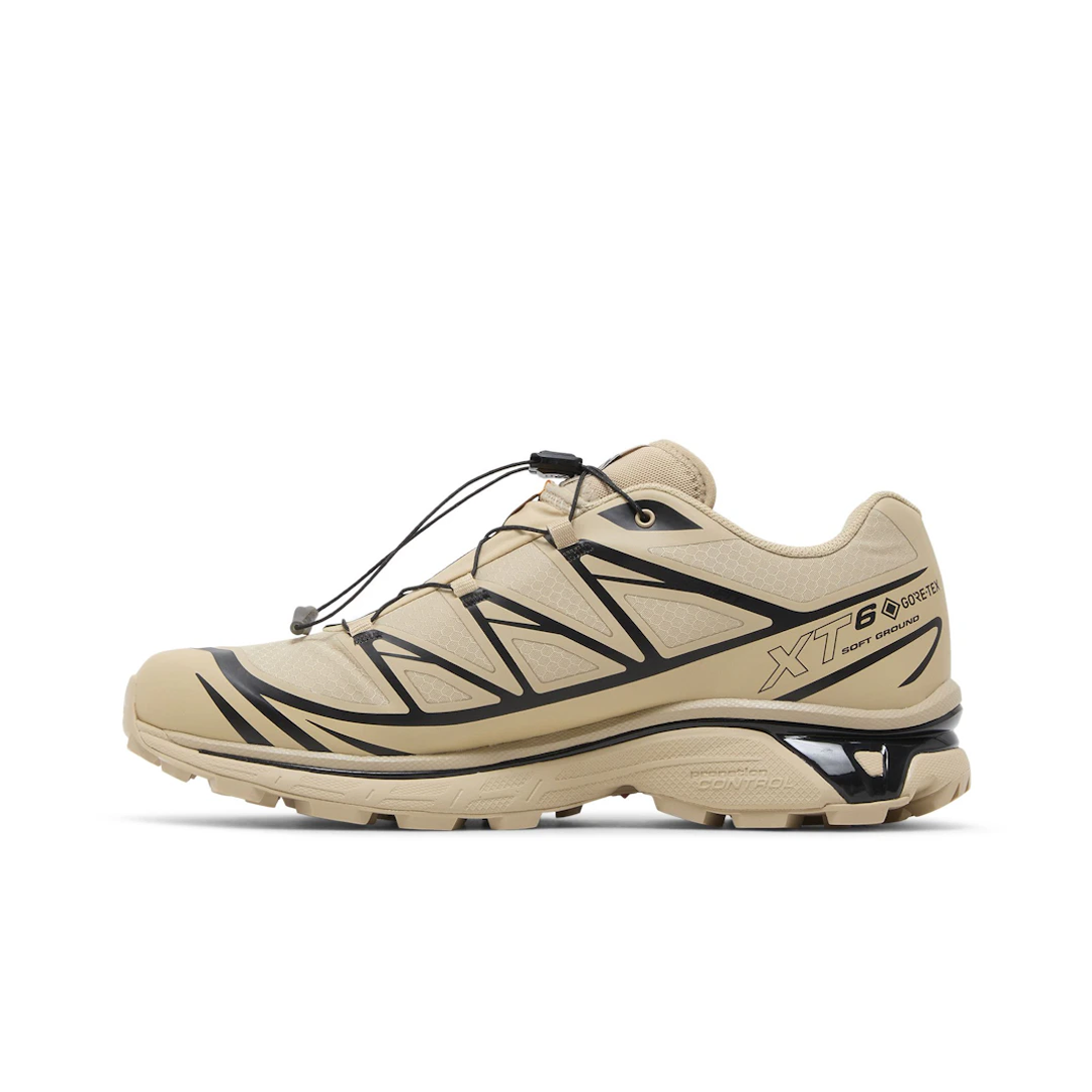 Sepatu Salomon XT6 XT-6 Goretex Safari Beige Black Casual Olahraga Outdoor Indoor Running Hiking Sneakers Authentic - Image 2